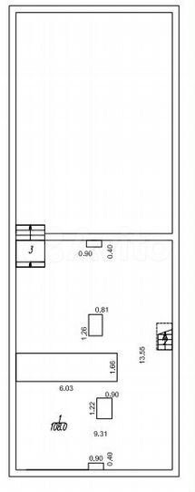 Свободного назначения, 760 м²