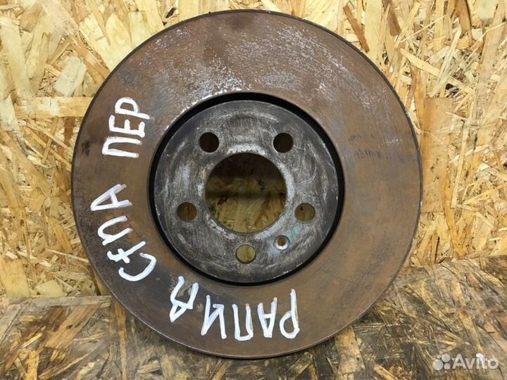 Передние тормозные диски Skoda Rapid Polo 1.6 cfna