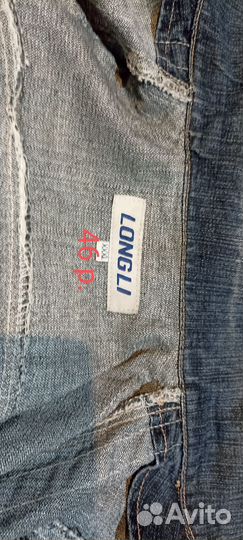 Джинсовая куртка на мальчика отл. сост