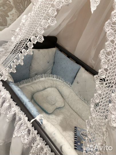 Бортики в детскую кроватку новые