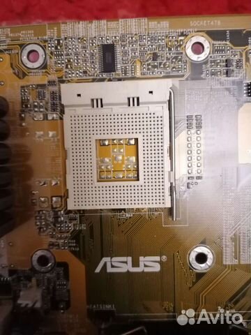 Материнская плата socket 478 asus