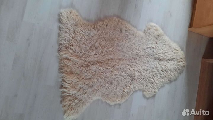 Коврик икеа овчина