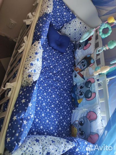 Постельное белье в детскую кроватку