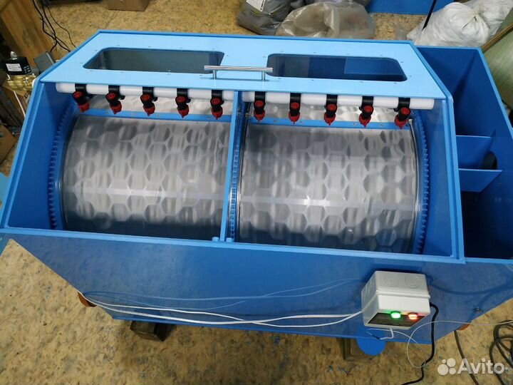 Барабанный фильтр, Автокормушки, фланцевые проходы