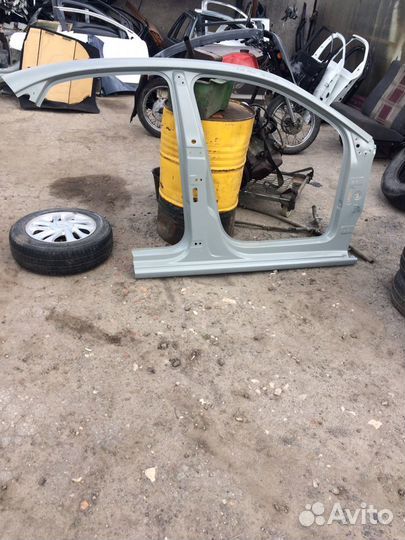 Боковина порог правый volkswagen polo