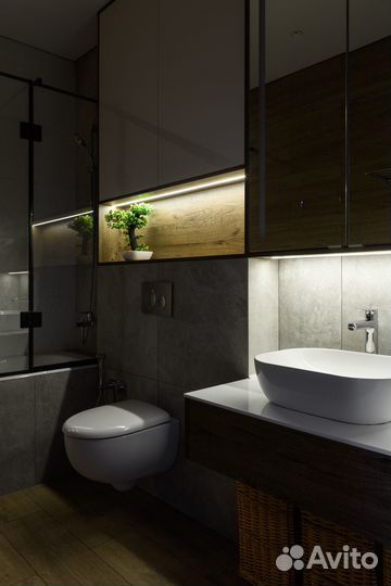 Ремонт ванных комнат туалетов под ключ