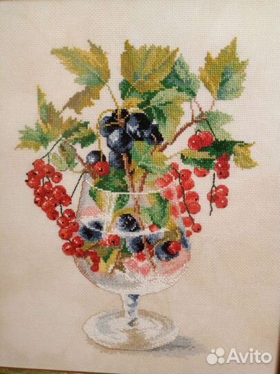 Картинка вышитая крестом