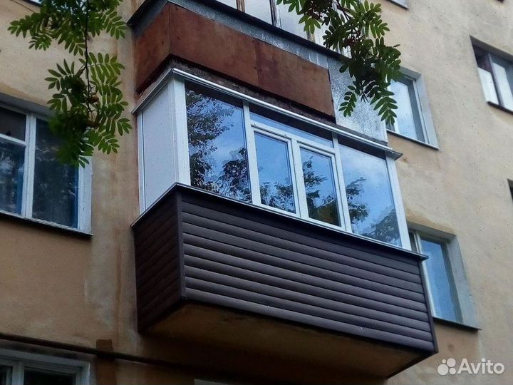 Балконы пластиковые в рассрочку