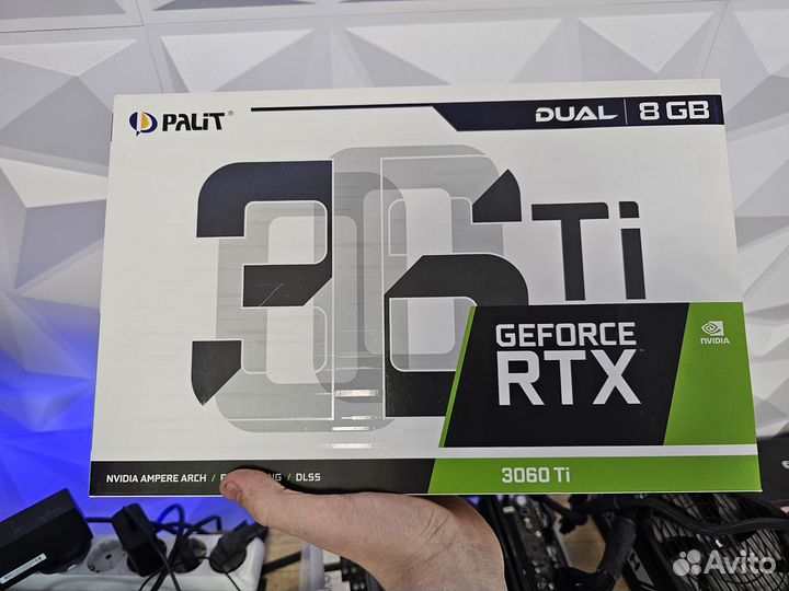 Palit RTX 3060 Ti (Полный комплект)