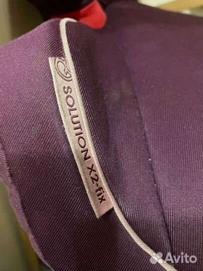 Детское автокресло Cybex Solution X2-Fix 15-36 кг