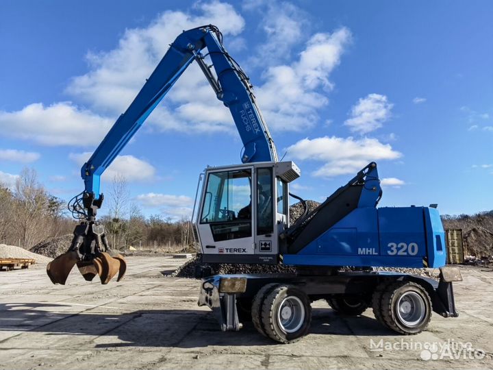 Грейферный погрузчик (перегружатель) FUCHS MHL 320, 2013