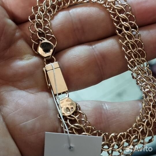 Золото 585 браслет на руку