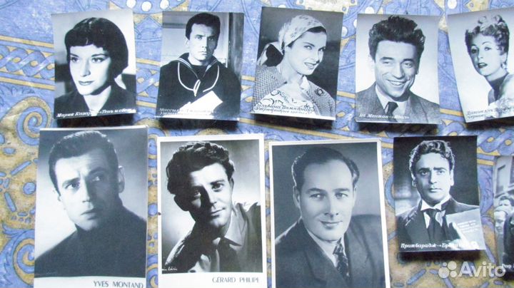 Киножурналы и кинофестивали СССР, фото киноактеров