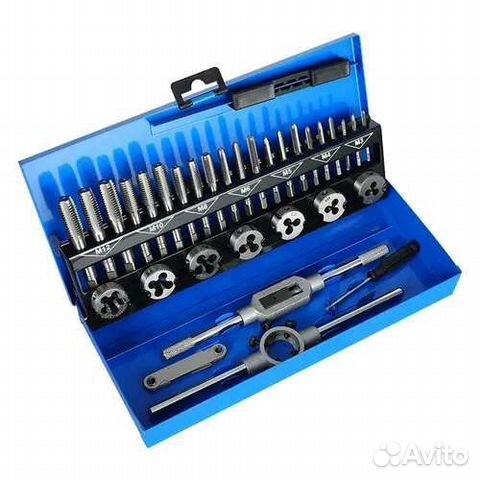 Набор плашек и метчиков 32 предмета