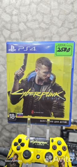 Геймпад + игра cyberpunk 2077