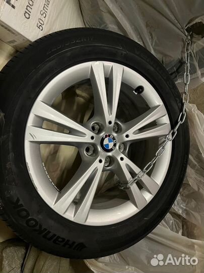 Колеса в сборе BMW R17 диски и резина лето Hankok
