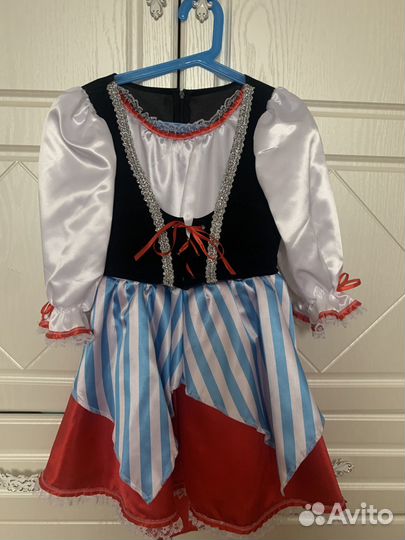 Костюм пиратки для девочки 8-9 лет
