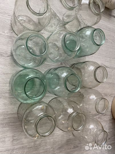 Банки стеклянные 3 литра 13 шт