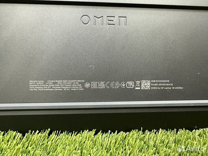 HP omen 16 Ryzen 5/ rx 6600m