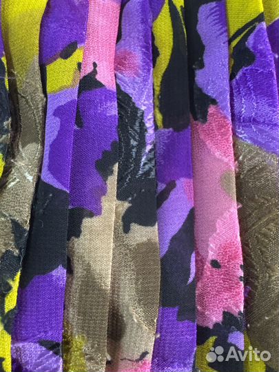 Юбка плиссерованная винтаж 54-56