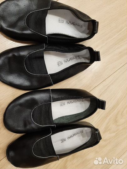 Чешки чёрные р.28(17,5см)и р.29(18,5см)