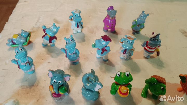 Киндеры и фигурки из стекла