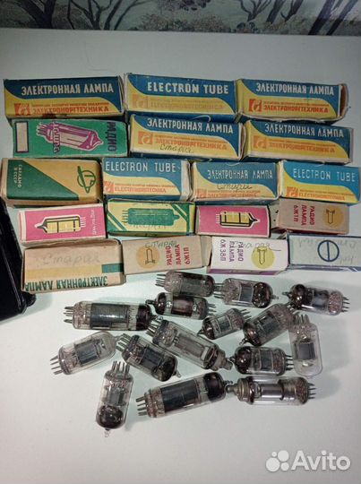 Радио лампы, электролампы СССР