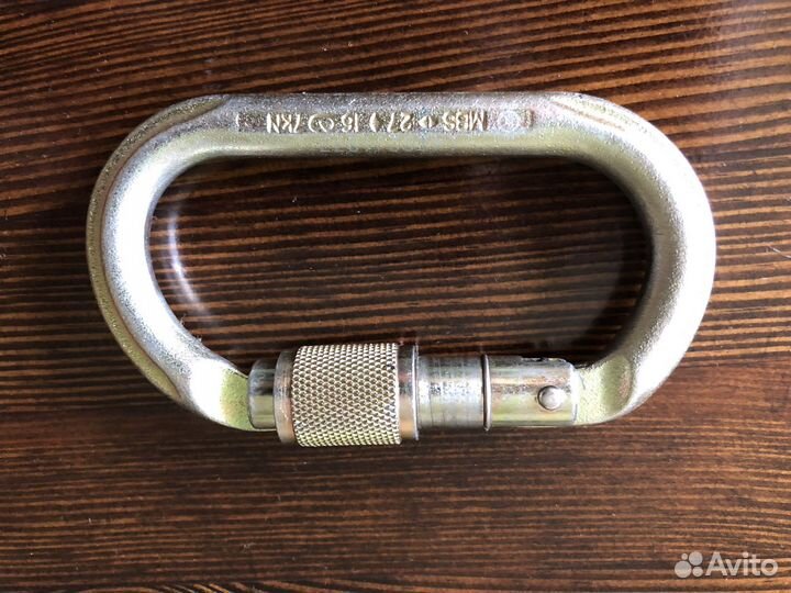 Petzl стальной карабин промальп альпинизм