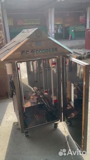 Коптильня из нержавейки с парогенератором