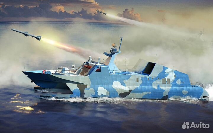 Plan Navy Type 22 Missile Boat 1:144 (Trumpeter)