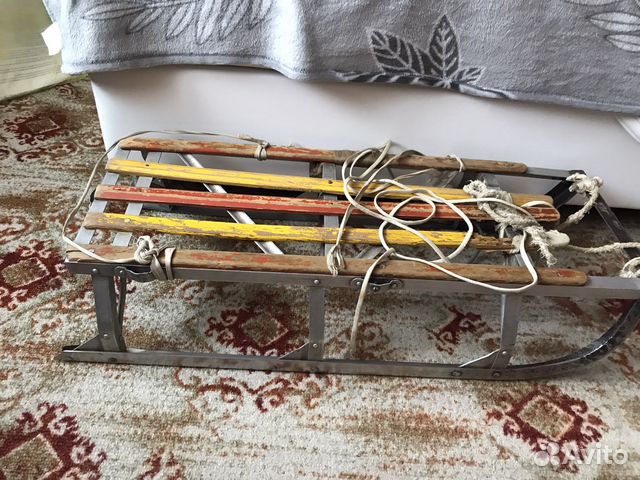 Санки, старые 1970 годов