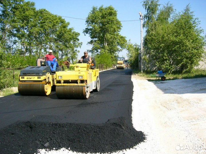 Асфальт, брусчатка, благоустройство под ключ