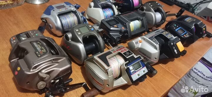 Электрокатушка на треску