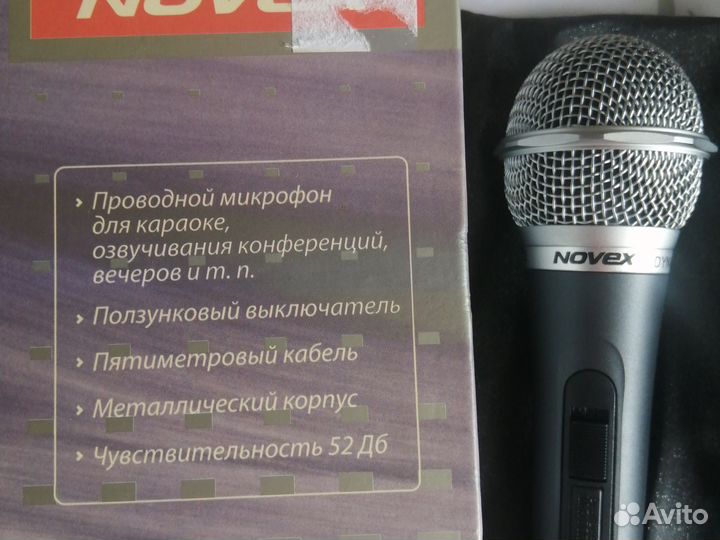 Микрофон novex