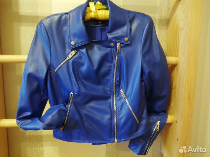 Куртка для девушки lusio из экокожи,XS