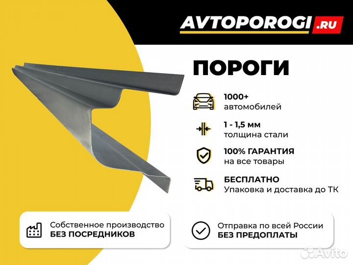 Ремонтные пороги Nissan Almera Classic