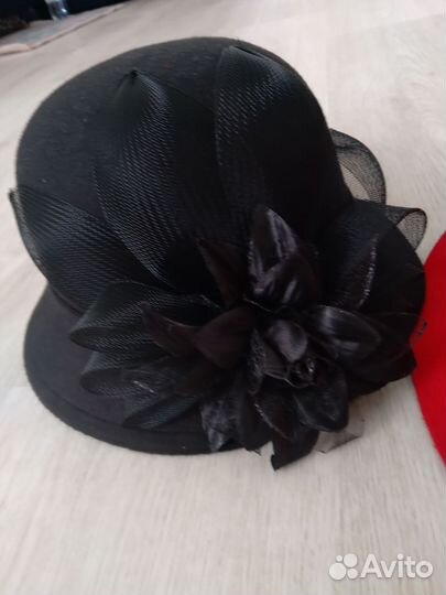 Шляпа фетровая женская