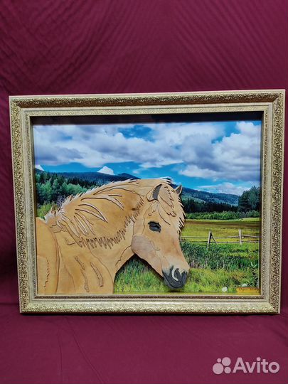 Картина лошадь