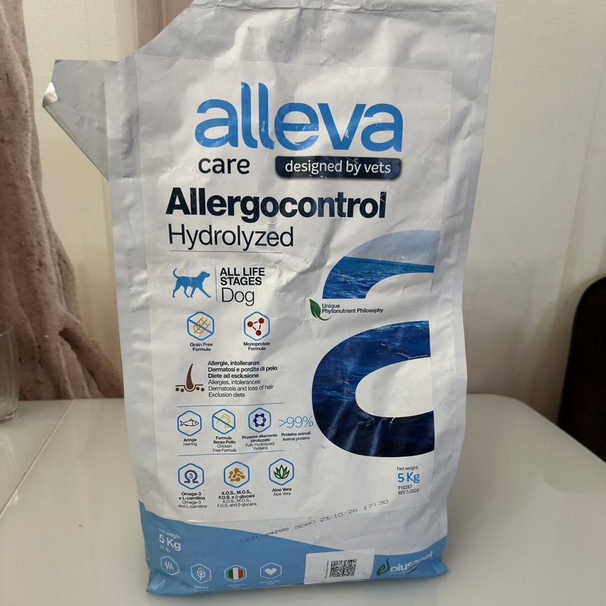 Сухой корм для собак Alleva Allergocontrol