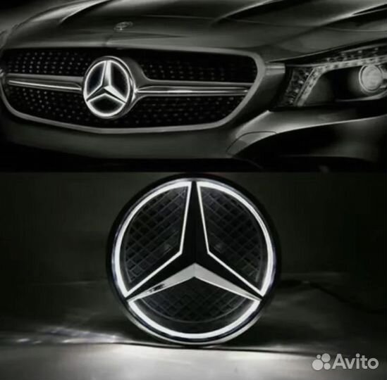 Передняя светодиодная решетка автомобиля Mercedes