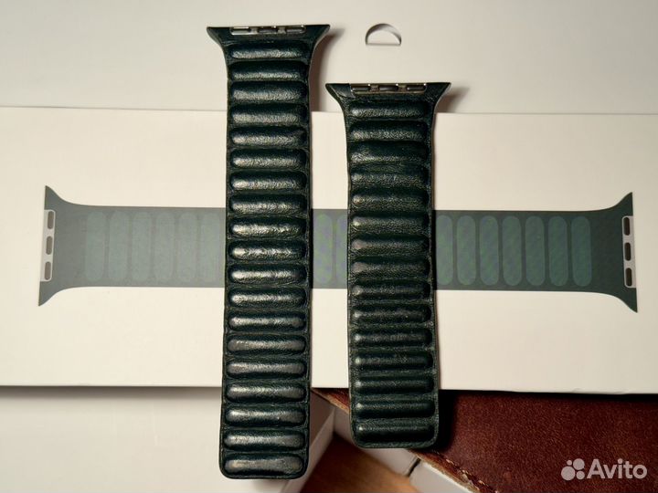 Ремешок Apple Watch Leather Link 42-49mm