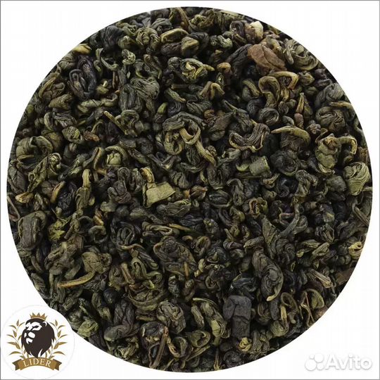 Чай зеленый Ганпаудер кр/лист оптом