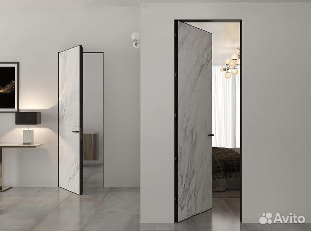 Двери скрытого монтажа invisible