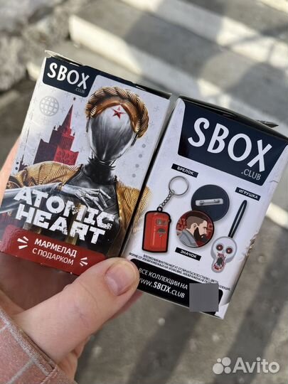 Atomic heart sweet BOX мармелад
