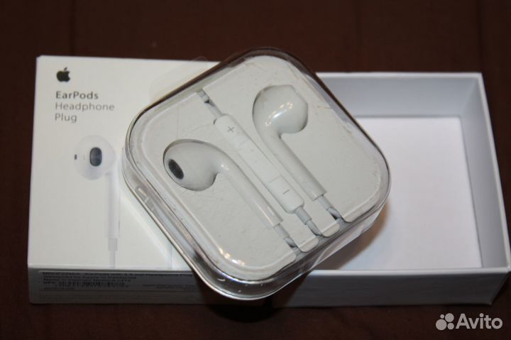 Наушники iPhone к телефону запечатанные