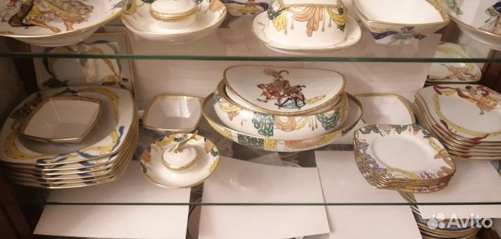 Столовый сервиз ифз «Русский Балет»