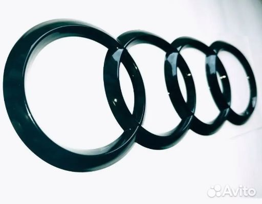 Эмблема значок audi 215х71мм