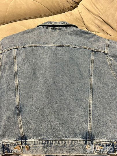 Куртка джинсовая Zara oversize denim jacket