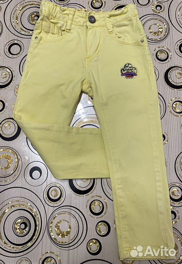 Джинсы для девочки 98