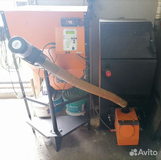 Автоматическая пеллетная горелка рв-10/20